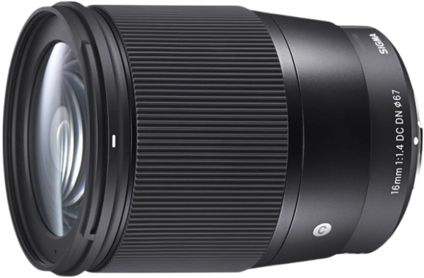Sigma 16mm Prime Lens